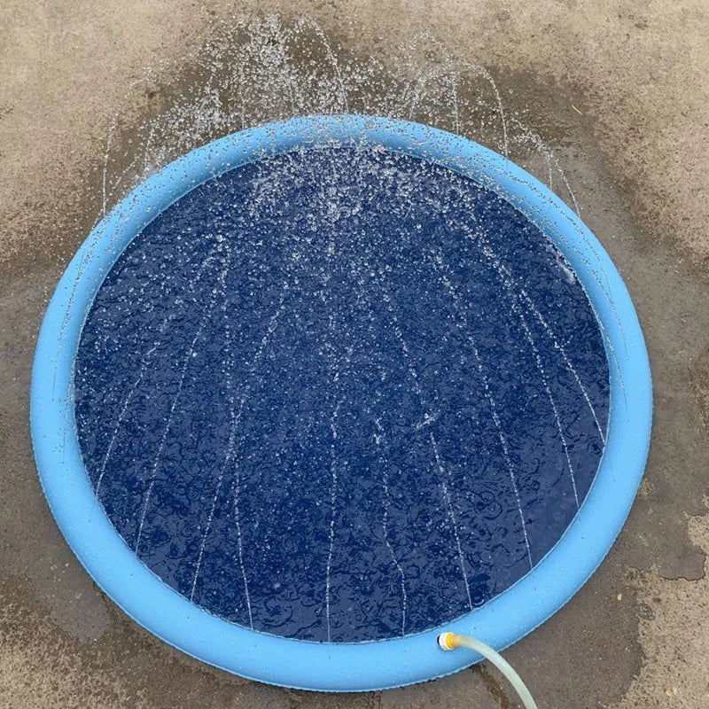 Pet Spray Mat Swimming Pool, Inflatable