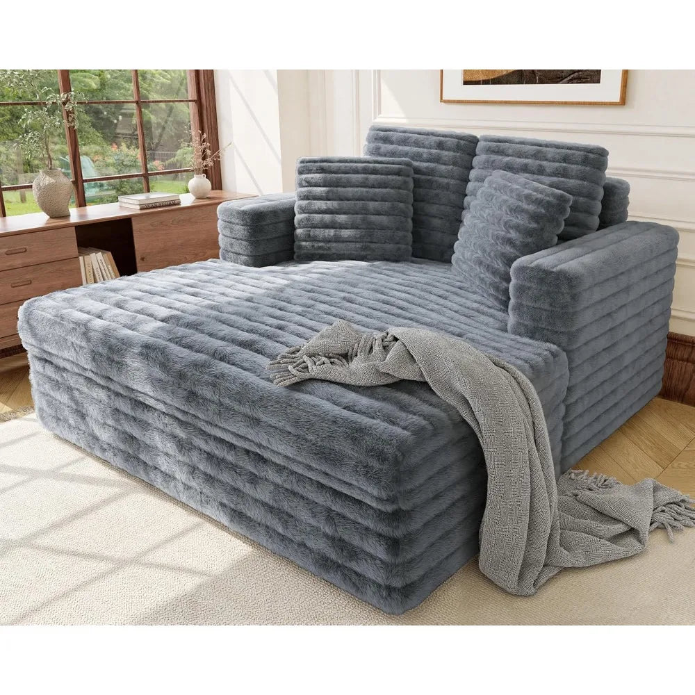 53 inch Oversized Living Room Lounge Chair, With Pillows