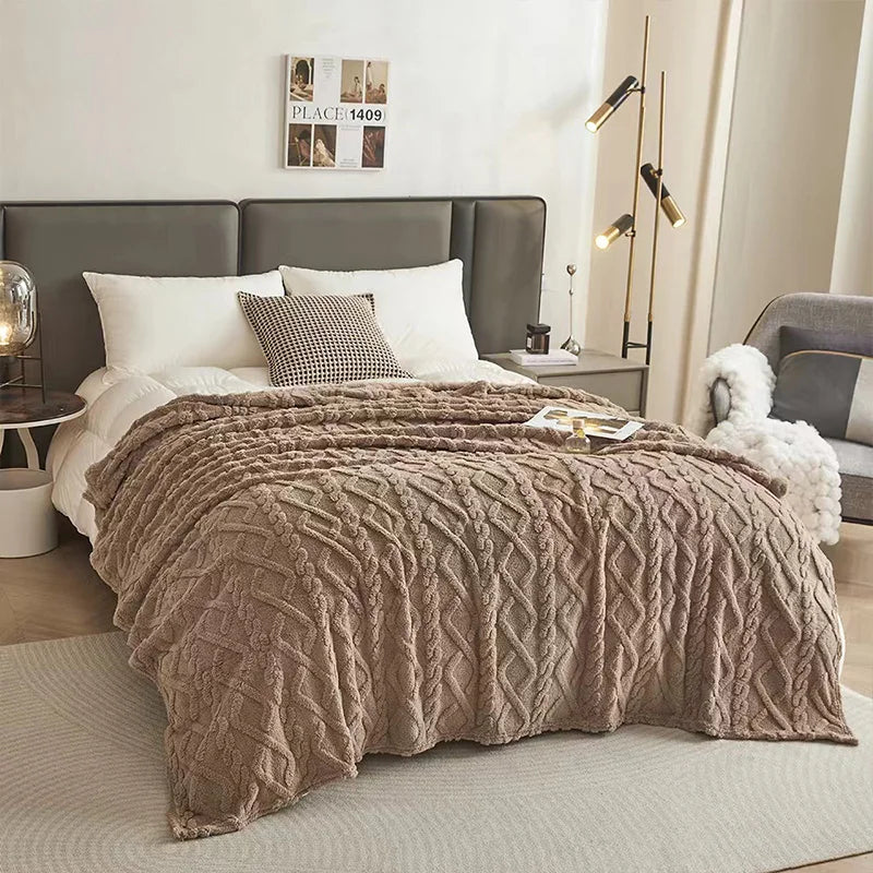 Lightweight Breathable Blanket For Hot Sleepers, Multi-color
