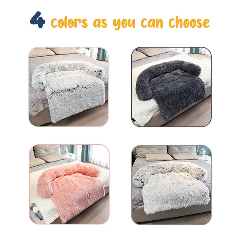 Dog Furniture Protector, Calming, Plush, Warm Sleep Cushion