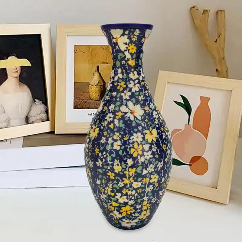 3D Puzzle Vase DIY Assembly Educational