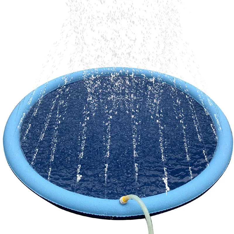 Pet Spray Mat Swimming Pool, Inflatable