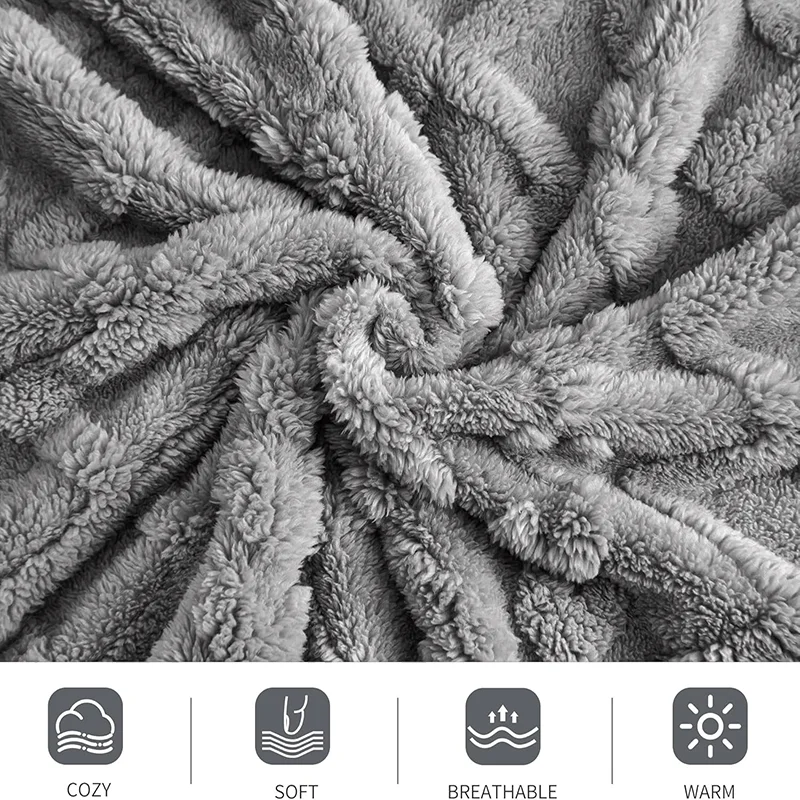 Lightweight Breathable Blanket For Hot Sleepers, Multi-color