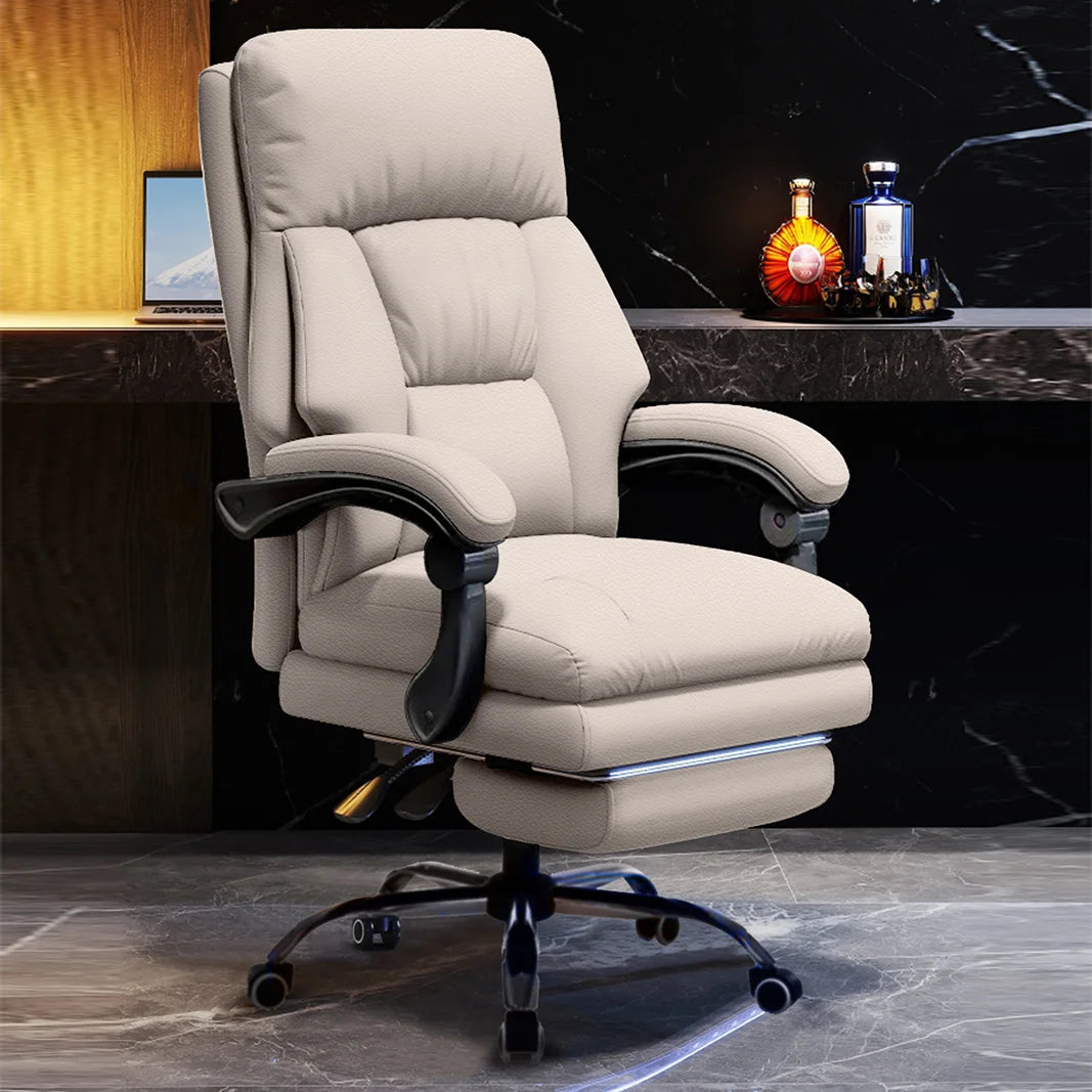 High Back Executive Desk Chair with Foot Rest