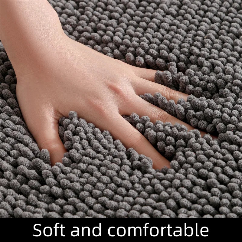 Door Absorbent Mat For Muddy Paws, Non-Slip, Washable