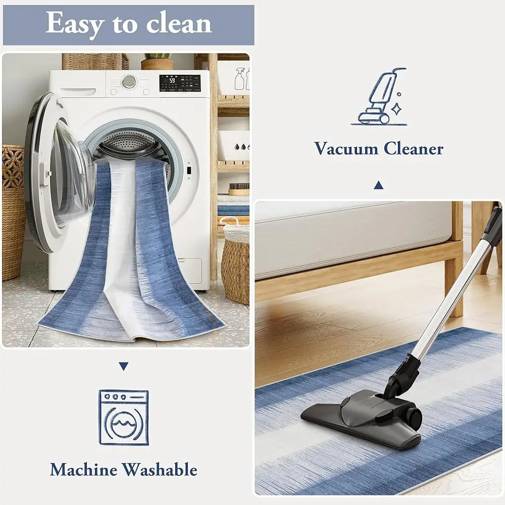 2.5X12 Runners - Non Slip, Washable, Ultra-Thin