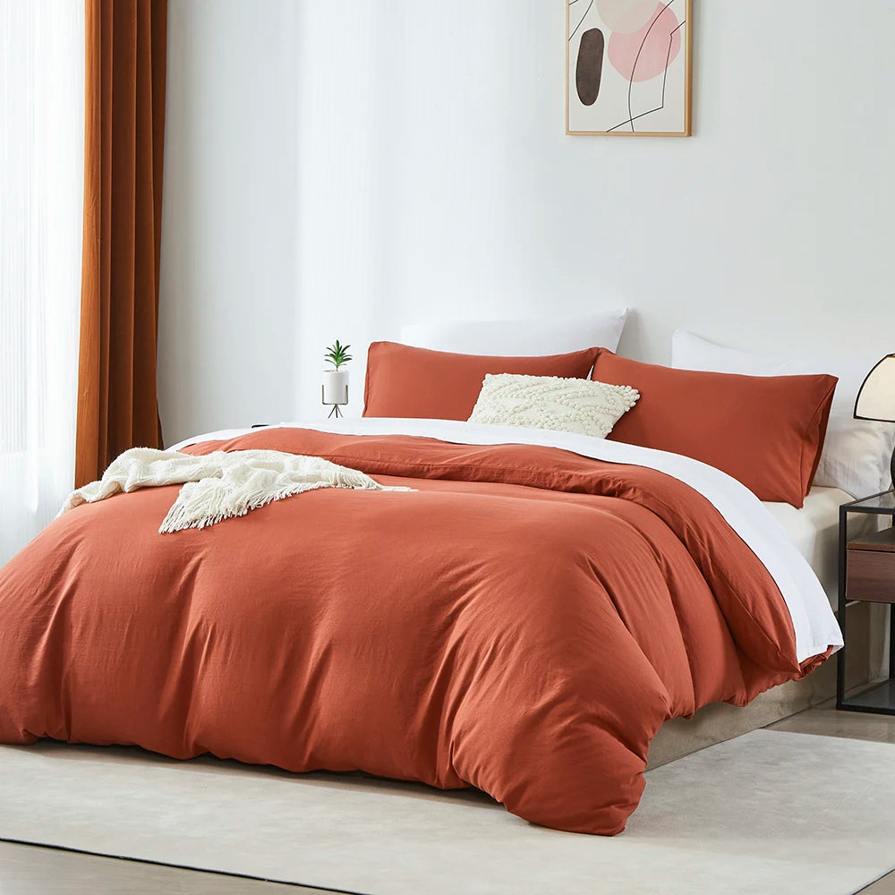 Boho Duvet Cover for All Seasons, Twin, Full, Queen, King