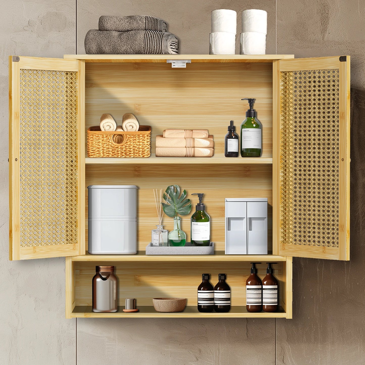 Bamboo Bathroom Medicine Cabinet