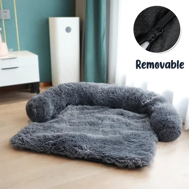 Dog Furniture Protector, Calming, Plush, Warm Sleep Cushion