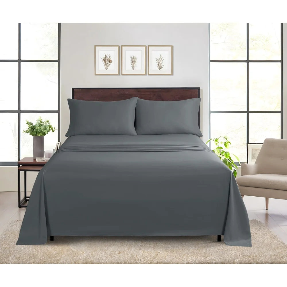 7 Piece King Reversible Quilt Set with Coordinated Sheets