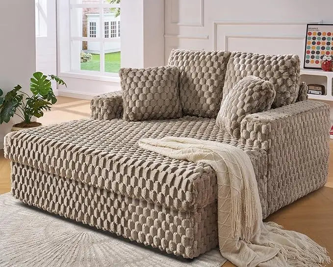 53 inch Oversized Living Room Lounge Chair, With Pillows