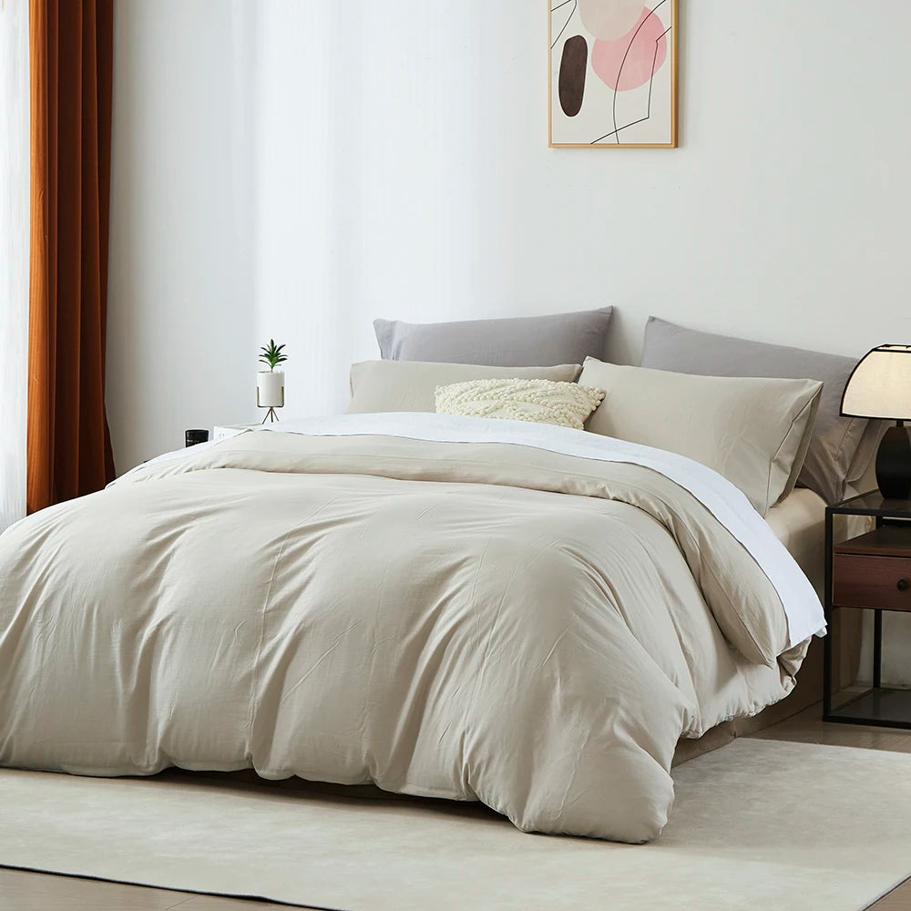Boho Duvet Cover for All Seasons, Twin, Full, Queen, King
