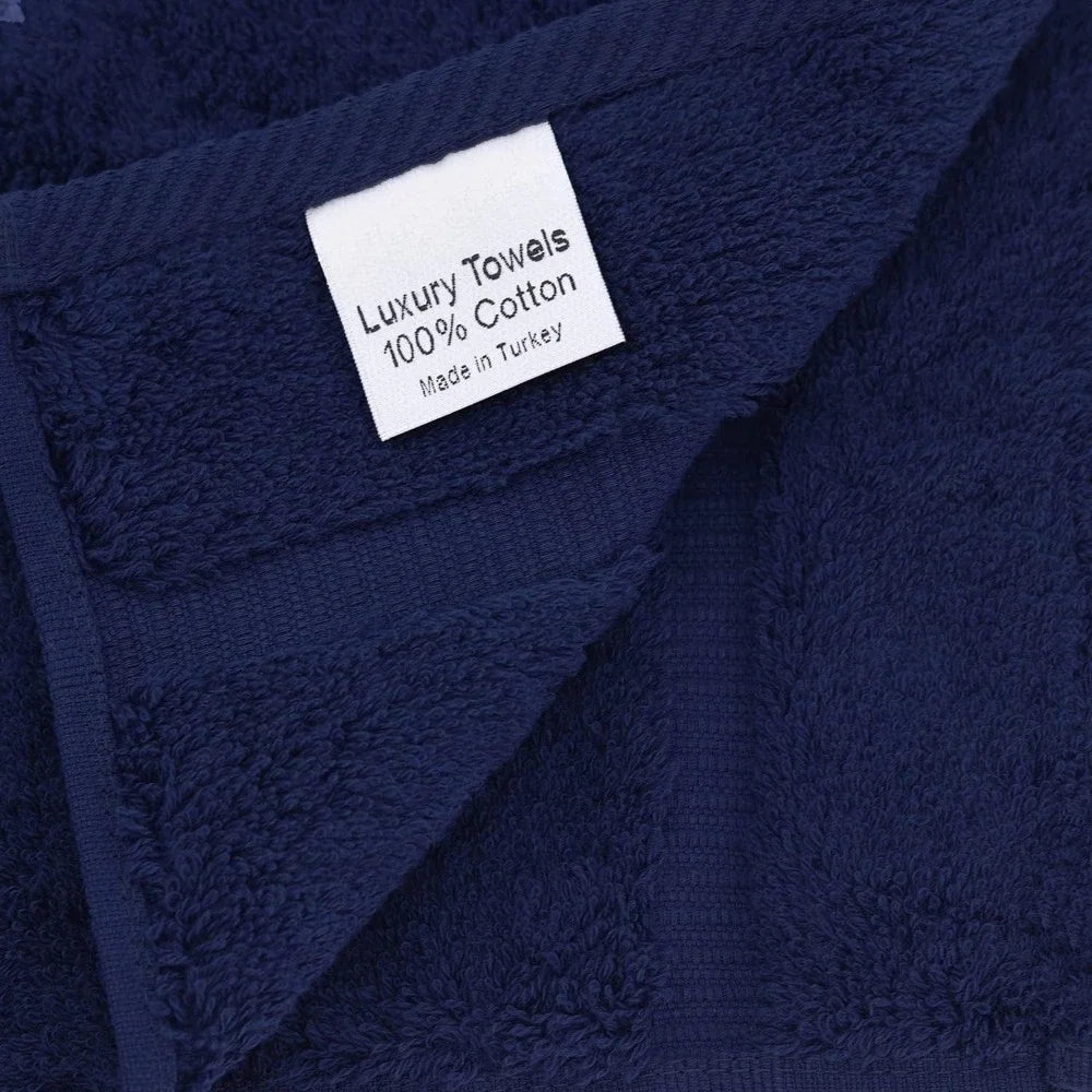Fast drying 100% cotton, 27 X 54, a set of 4