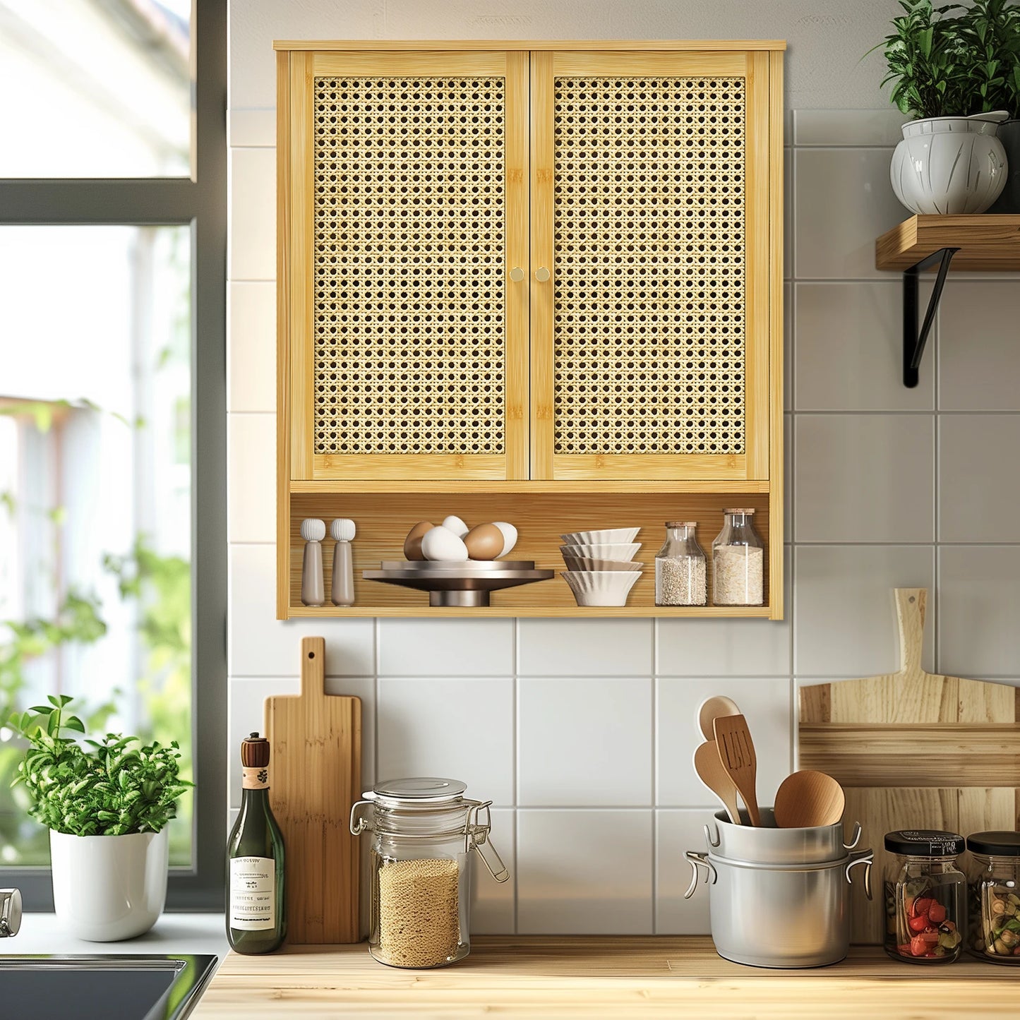 Bamboo Bathroom Medicine Cabinet