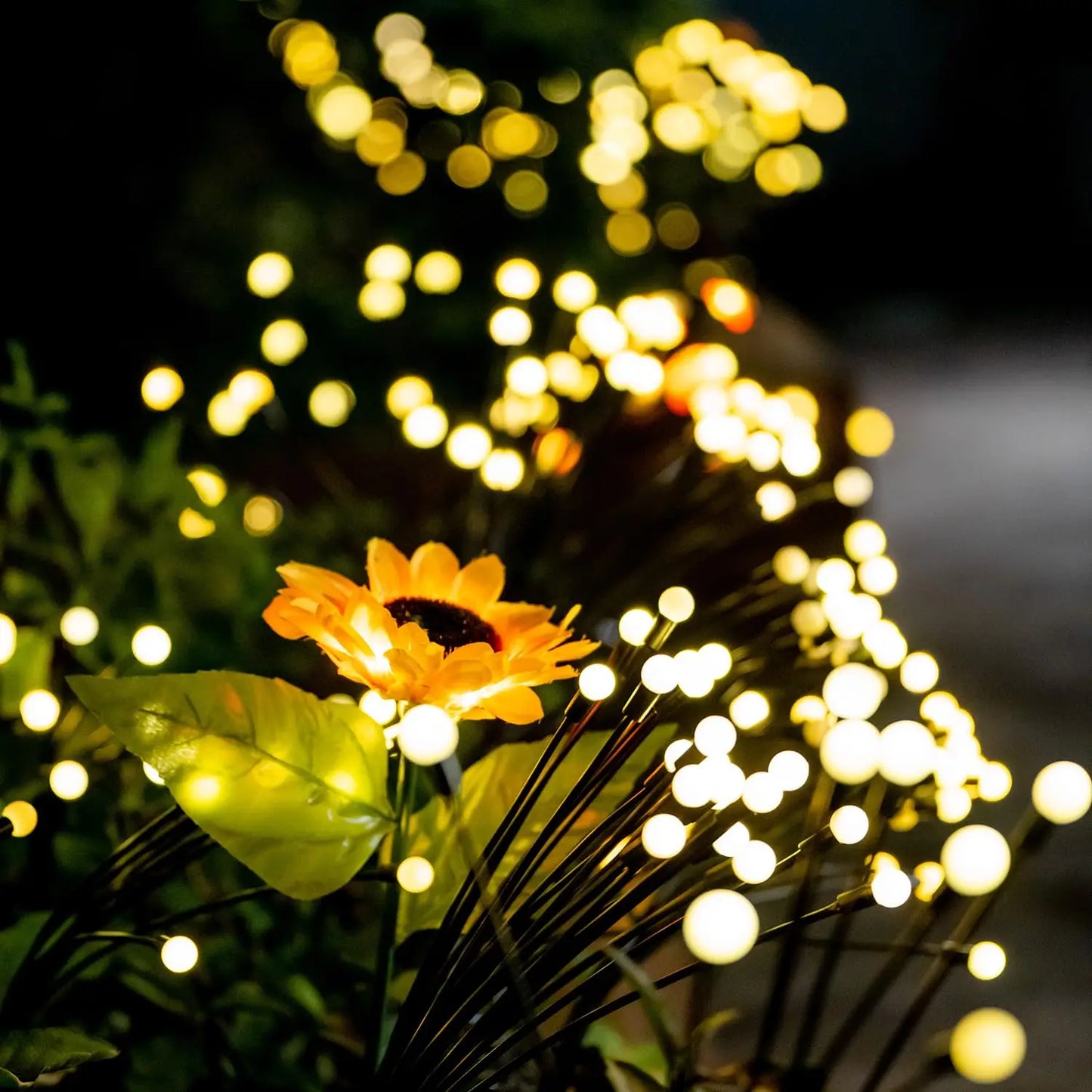 16 LED Solar Swaying Firefly Lights