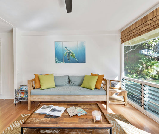 Elevate the living room's appearance with a trendy décor collection.