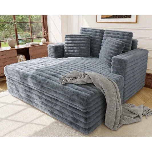 53 inch Oversized Living Room Lounge Chair, With Pillows