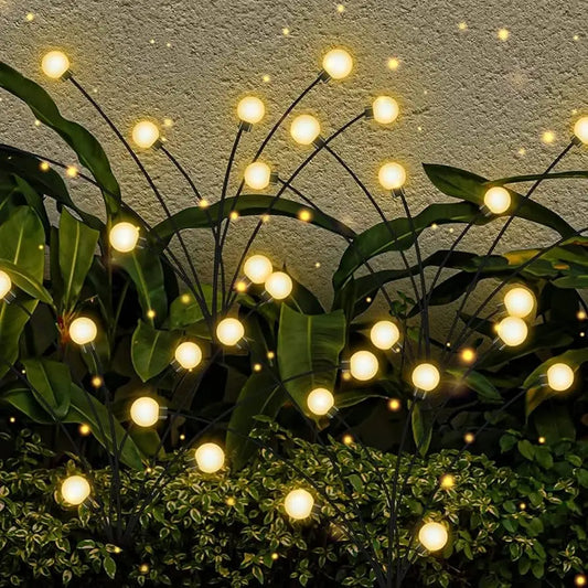 16 LED Solar Swaying Firefly Lights