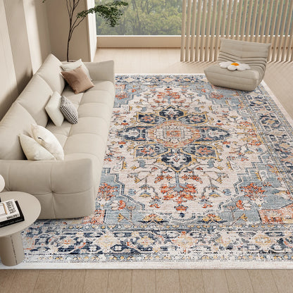 Orhopui vintage boho design, washable, non-slip rugs