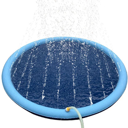 Pet Spray Mat Swimming Pool, Inflatable