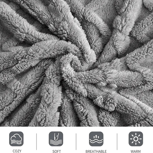 Lightweight Breathable Blanket For Hot Sleepers, Multi-color