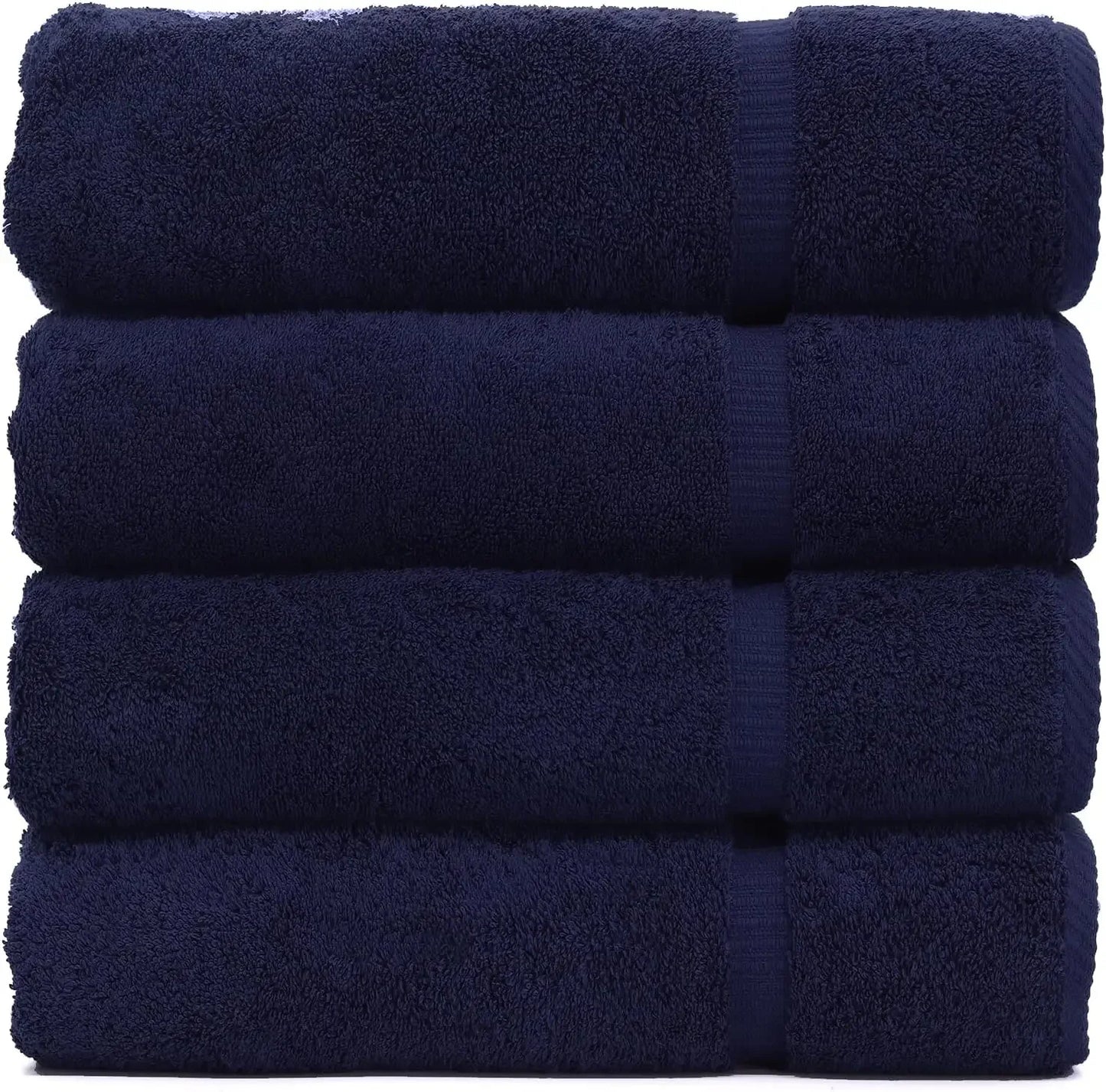 Fast drying 100% cotton, 27 X 54, a set of 4