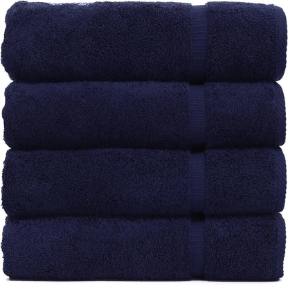 Fast drying 100% cotton, 27 X 54, a set of 4