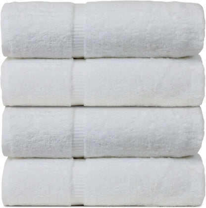 Fast drying 100% cotton, 27 X 54, a set of 4