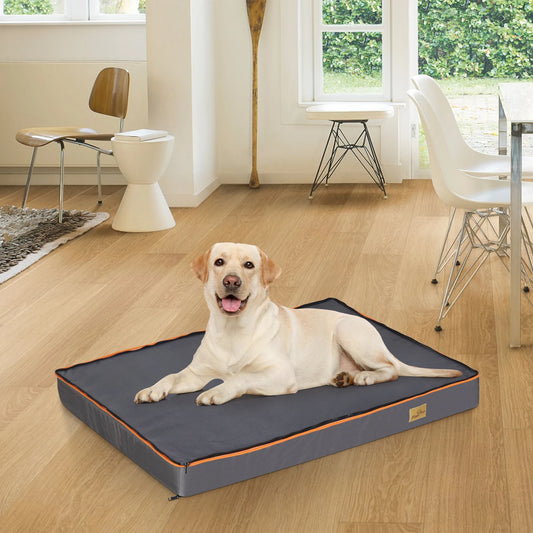 Large Dog Bed Padded Orthopedic Foam Cushion, Washable