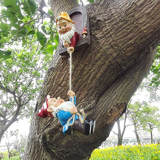 Funny Garden Cute Gnomes, Resin
