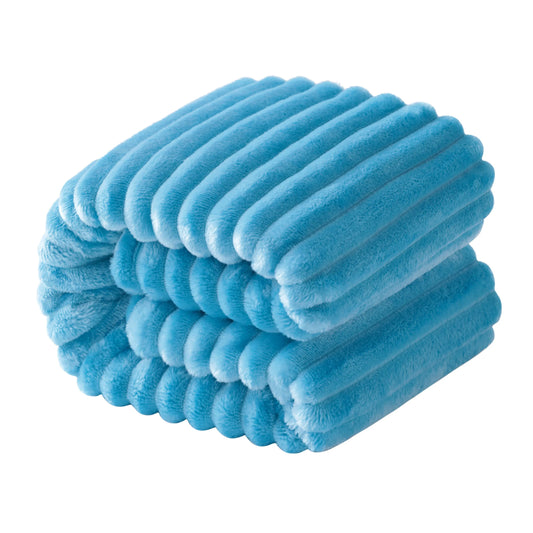 Plush Flannel Fleece Blanket For Couch, Bed