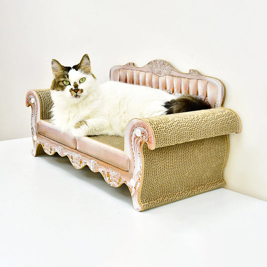 Large Cat Sofa Scratcher Bed - Indoors