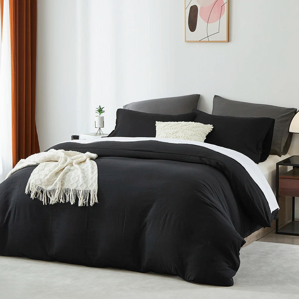 Boho Duvet Cover for All Seasons, Twin, Full, Queen, King