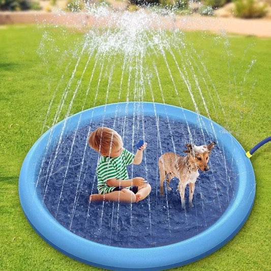 Pet Spray Mat Swimming Pool, Inflatable