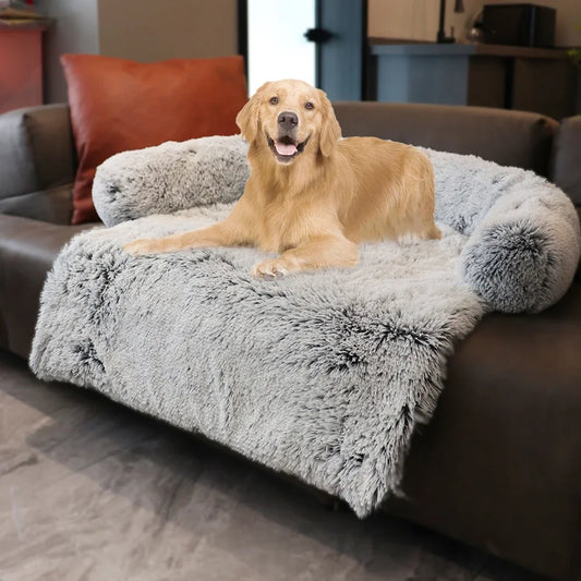 Dog Furniture Protector, Calming, Plush, Warm Sleep Cushion