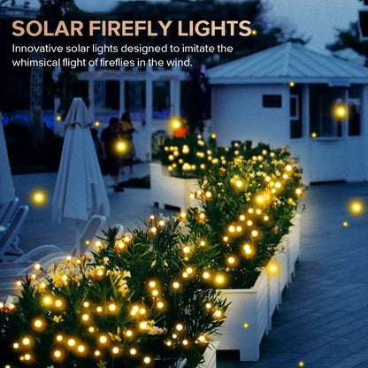 16 LED Solar Swaying Firefly Lights