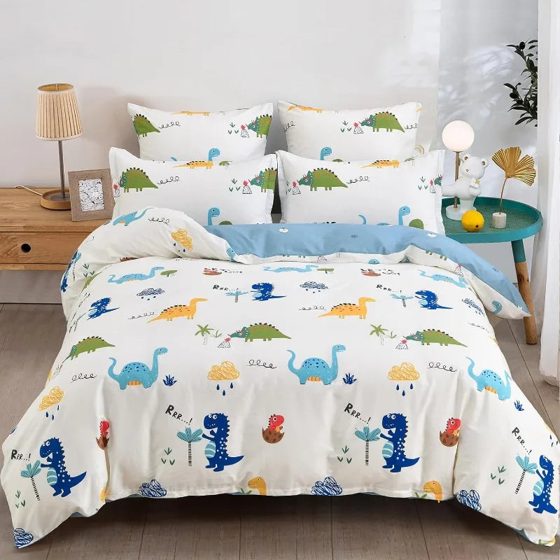 Kids Duvet Cartoon Bedding Set