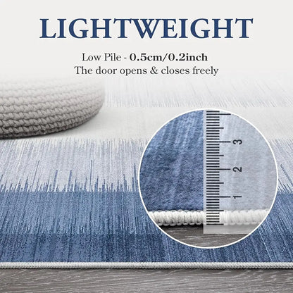 2.5X12 Runners - Non Slip, Washable, Ultra-Thin
