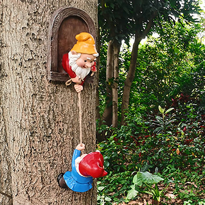 Funny Garden Cute Gnomes, Resin